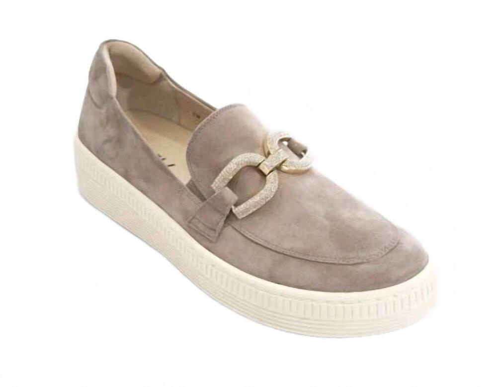NEW VANELI women's ysalde military suede sneakers in grey